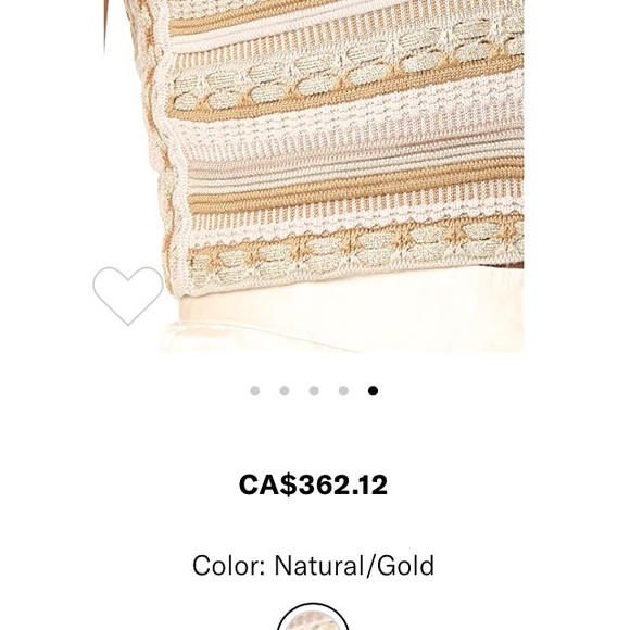 SOLD****ALICE + OLIVIA NWOT Knit Crochet Tank - Picture 11 of 12